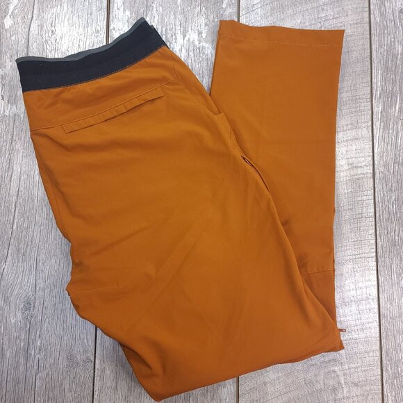 North Face Pants Mens 36 Orange Paramount Active Convertible Hiking Performance - Picture 1 of 10